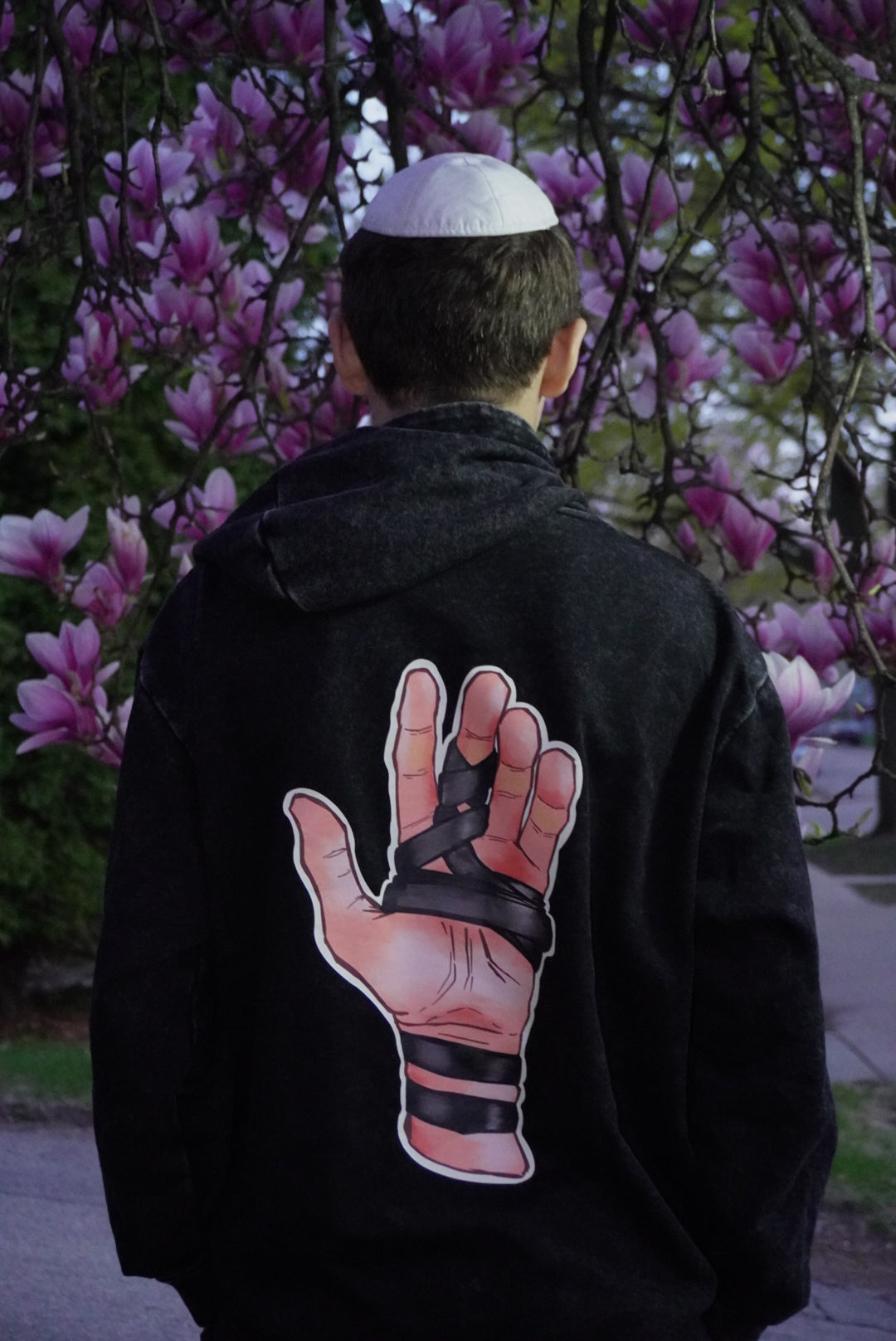 MIND AND HEART TEFILLIN HOODIE